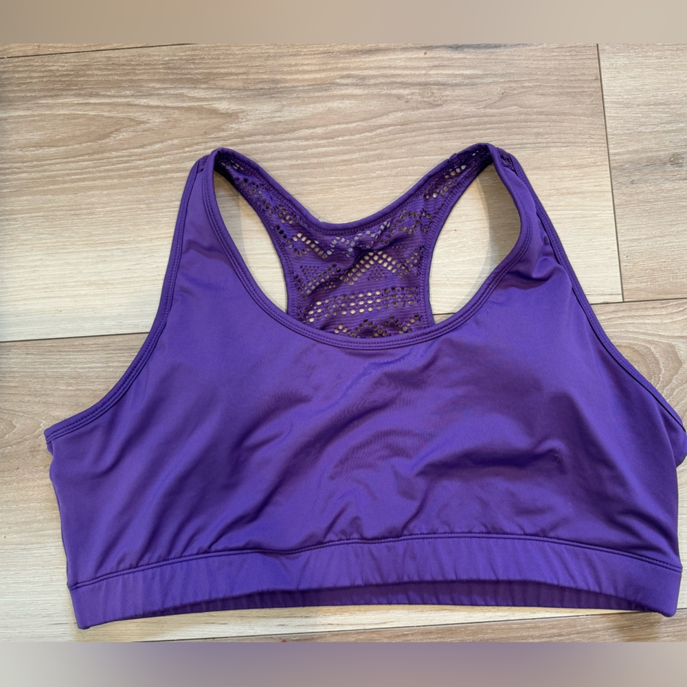 Zyia Sports bomber bra XXL PURPLE